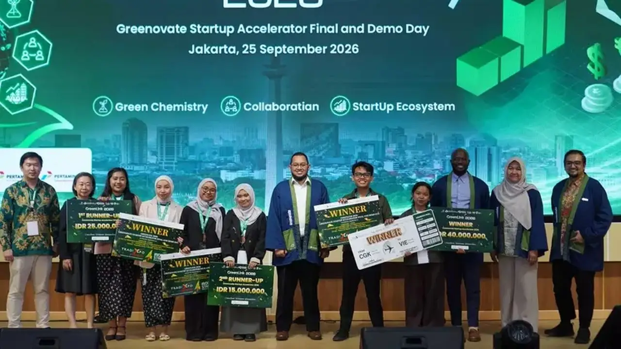 11 Startup Kimia Hijau Raih Pendanaan dari GreenLink 2026