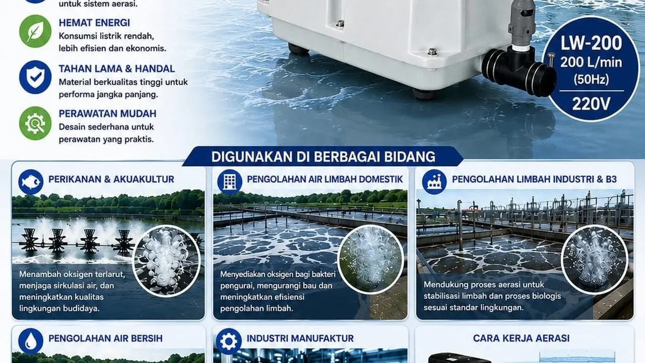 13 Kunci Memilih Pompa Udara Tepat untuk Berbagai Kebutuhan