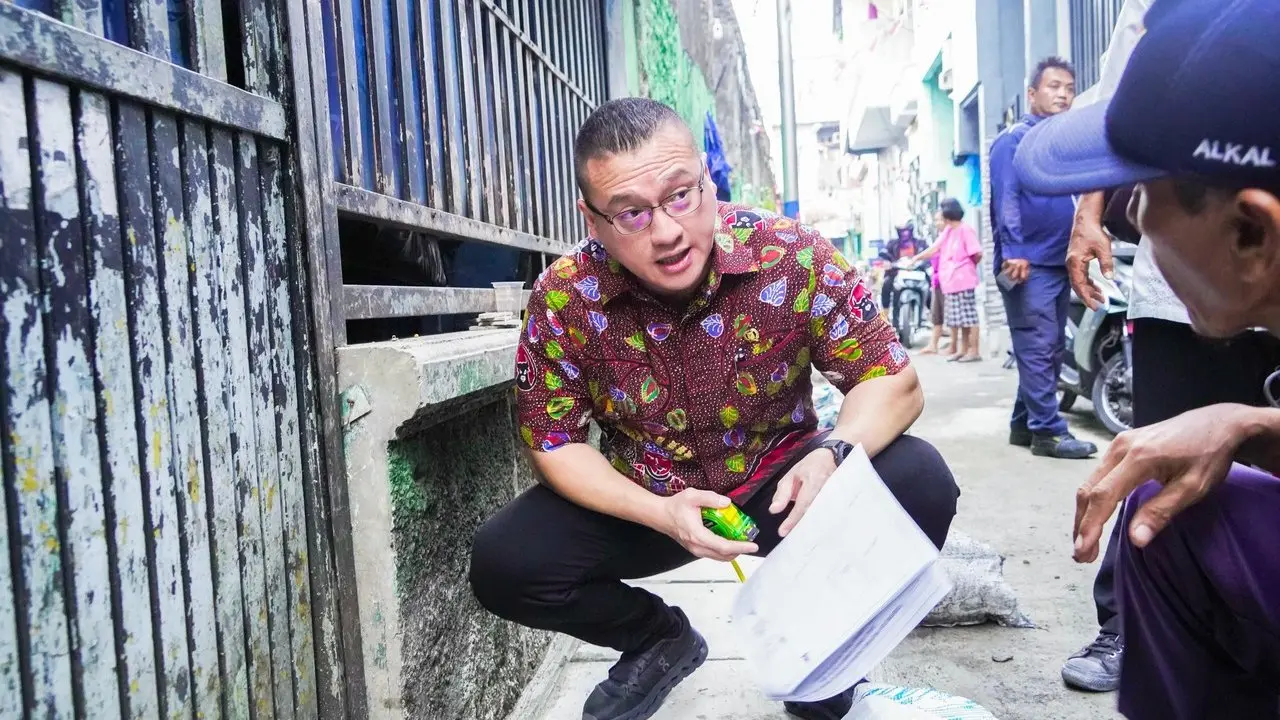 DPRD DKI Pantau Langsung Proyek Saluran Air Jelambar, Pastikan Kualitas dan Kenyamanan Warga