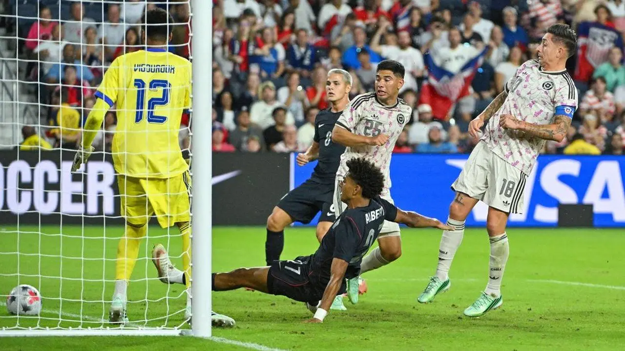 Dua Remaja Cetak Sejarah, AS Kalahkan Chile 4-2 dalam Laga Uji Coba