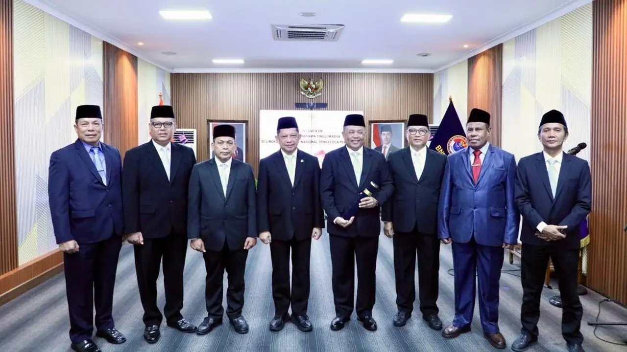 Edi Nurhabad Dilantik Jadi Deputi Infrastruktur BNPP, Tito Karnavian Tekankan Pembangunan Perbatasan