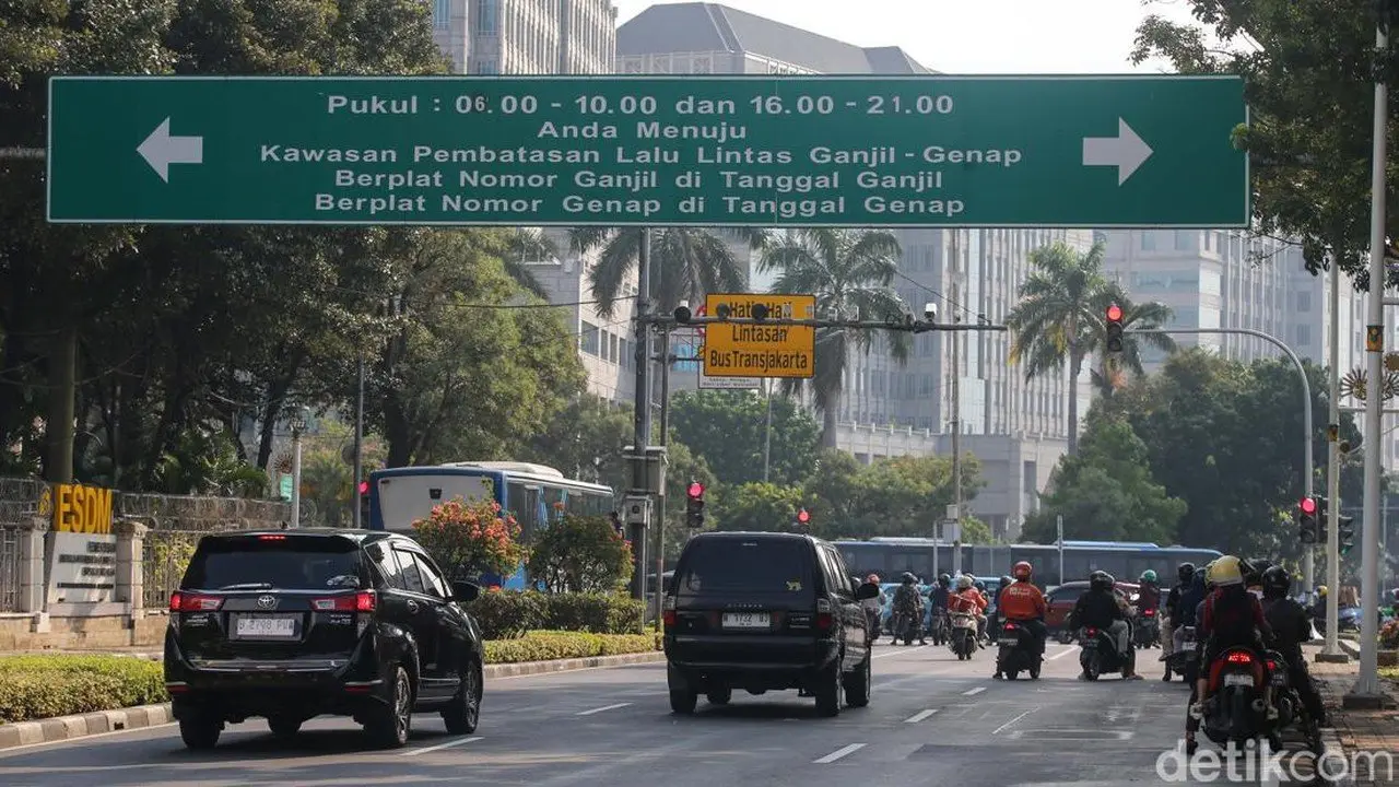 Evaluasi 10 Tahun Ganjil Genap, Pemprov DKI Kaji Ulang Rute dan Dampak Ekonomi