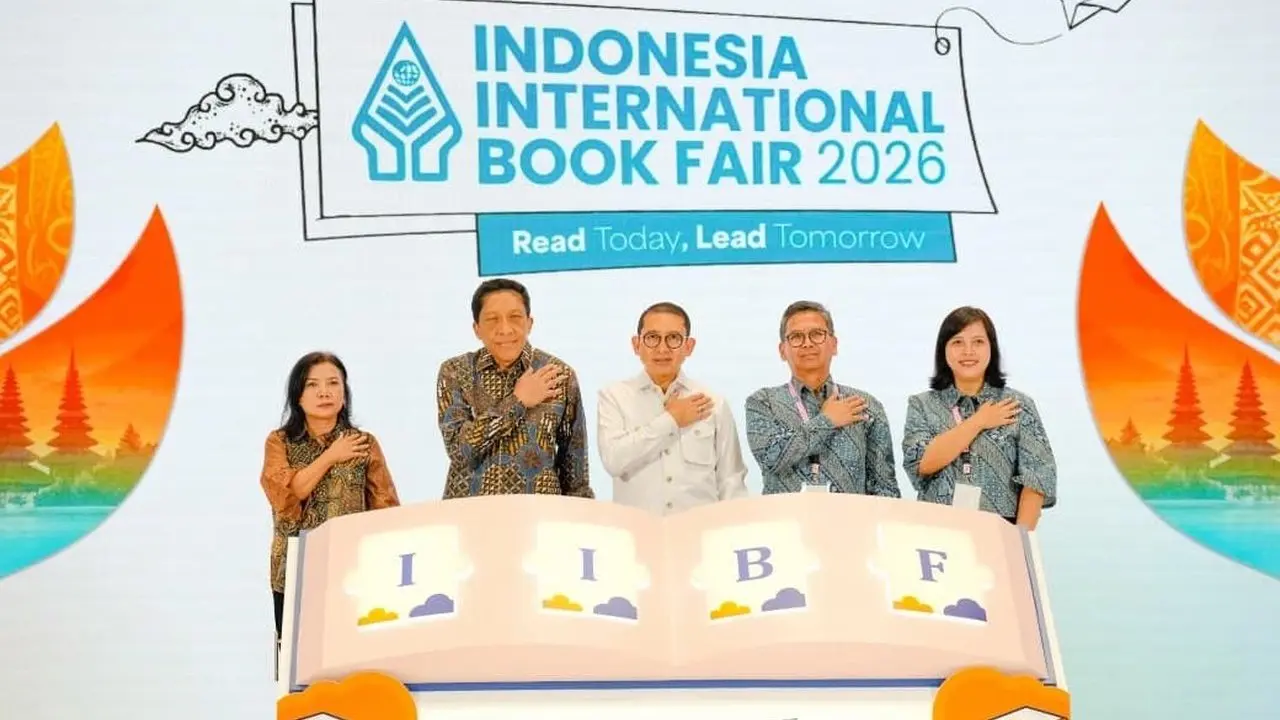 Fadli Zon Buka IIBF 2026, Tekankan Peran Buku dalam Diplomasi Budaya