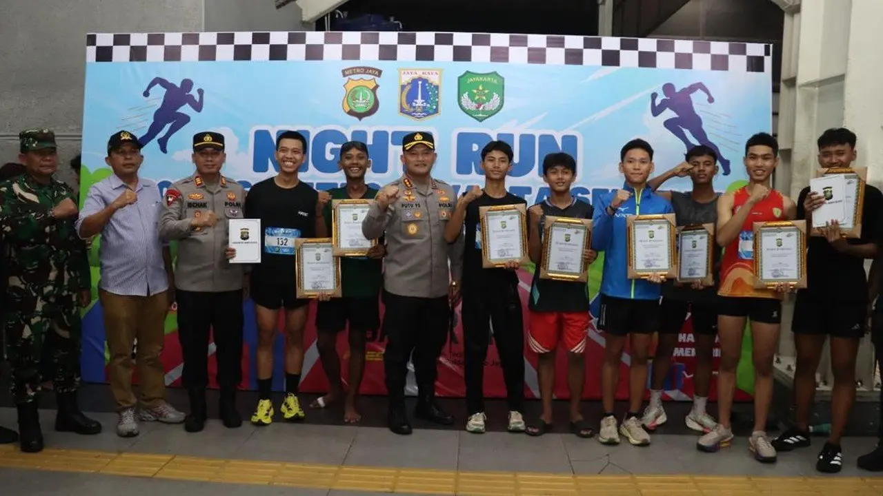 Fun Night Run Jaga Jakarta 2026: Upaya Polres Jaksel Cegah Tawuran Lewat Lari Malam