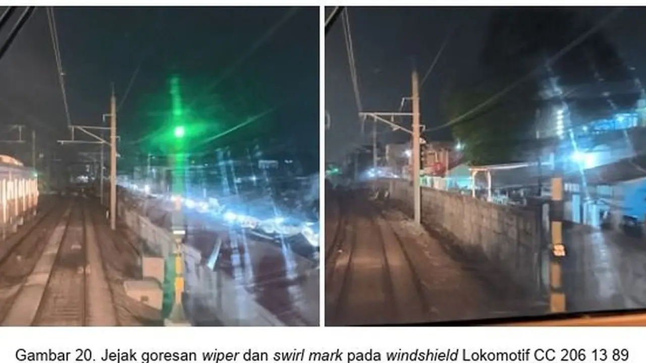 Goresan Kaca Lokomotif dan Sinyal Tak Terlihat Jadi Pemicu Tabrakan KA Anggrek dan KRL