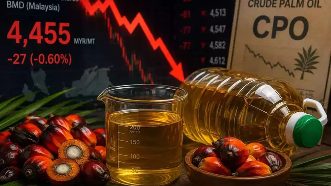 Harga CPO Anjlok Akibat Permintaan Ekspor Lesu dan Potensi Kenaikan Produksi