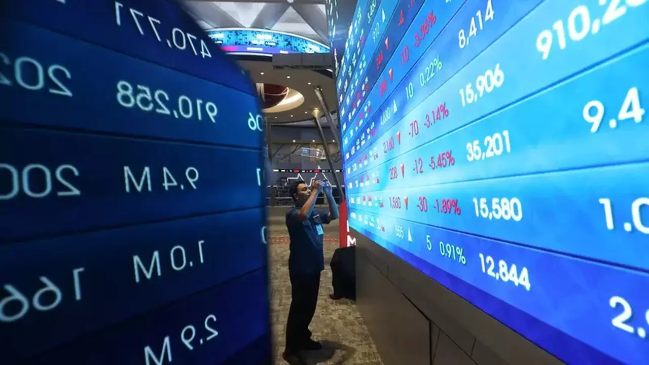 Kapitalisasi Pasar Bursa Susut Rp 361 Triliun, Ini 10 Saham Terbesar