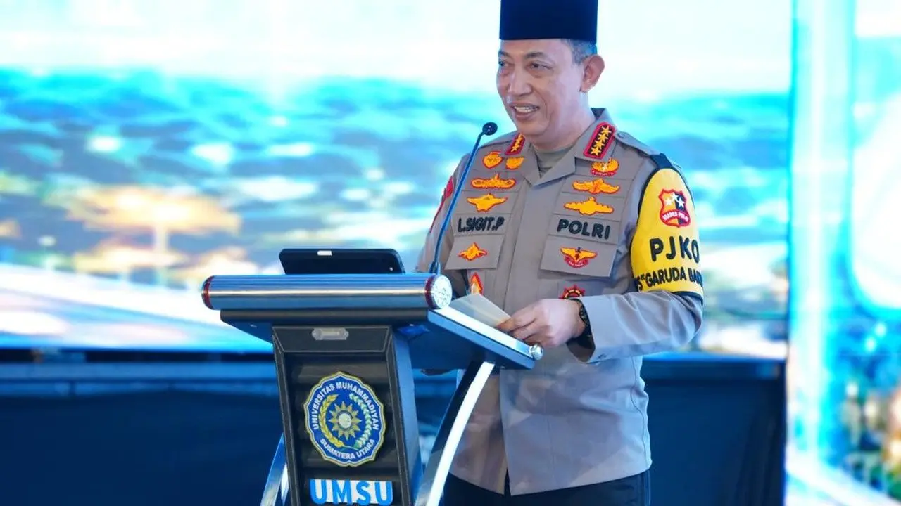 Kapolri Ajak Mahasiswa Jadi Agen Perubahan dan Perekat Persatuan Bangsa