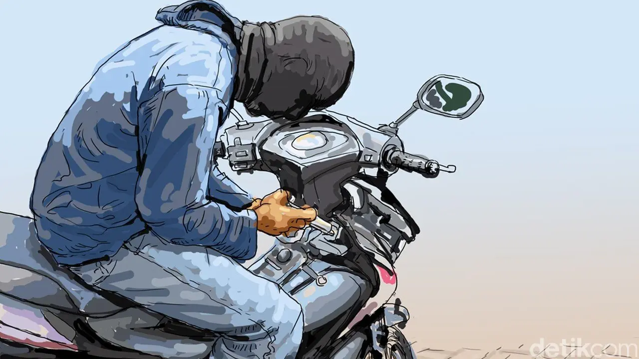 Knalpot Brong Jadi Biang Kerok Penangkapan Pencuri Motor di Bogor