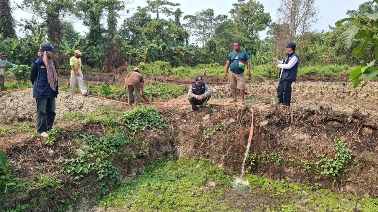 Mahasiswa UB Turun Tangan Atasi Krisis Air Pembudidaya Ikan di Papua Barat Daya