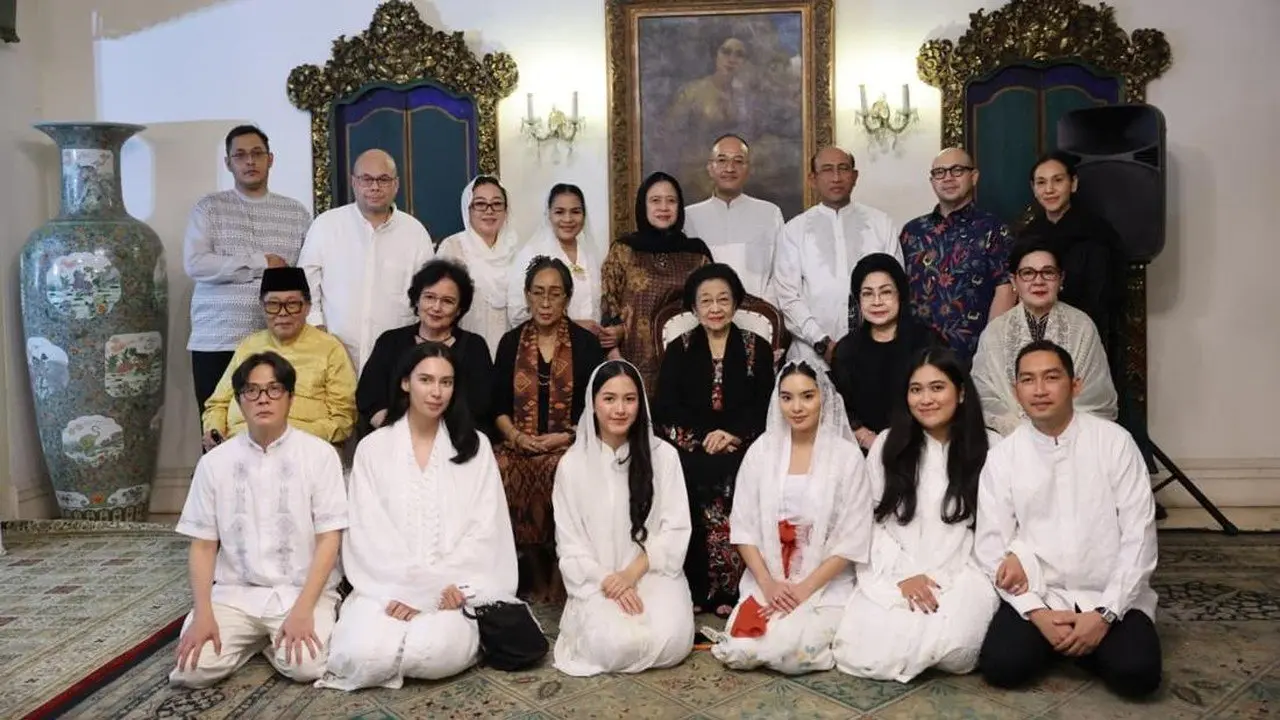 Megawati dan Puan Hadiri Tahlilan Hari Ketiga Wafatnya Guruh Soekarnoputra