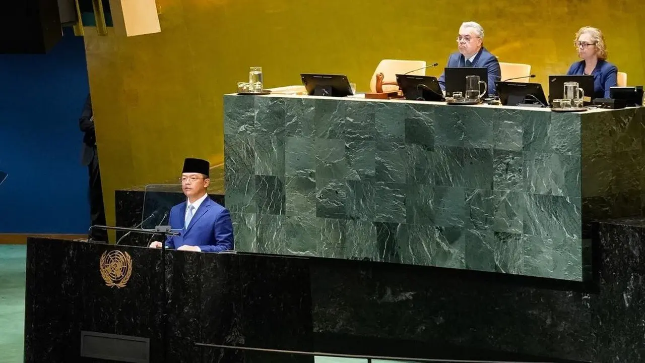 Menlu RI Sugiono Sapa Delegasi PBB dengan Salam Lintas Agama, Tuai Apresiasi