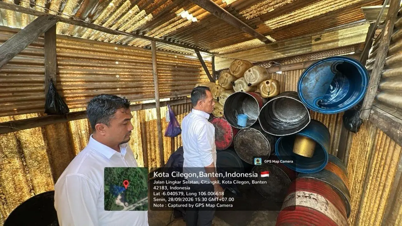 Polda Banten Selidiki Dugaan Penimbunan BBM Subsidi, Temukan Lokasi Kosong dan Drum Bekas