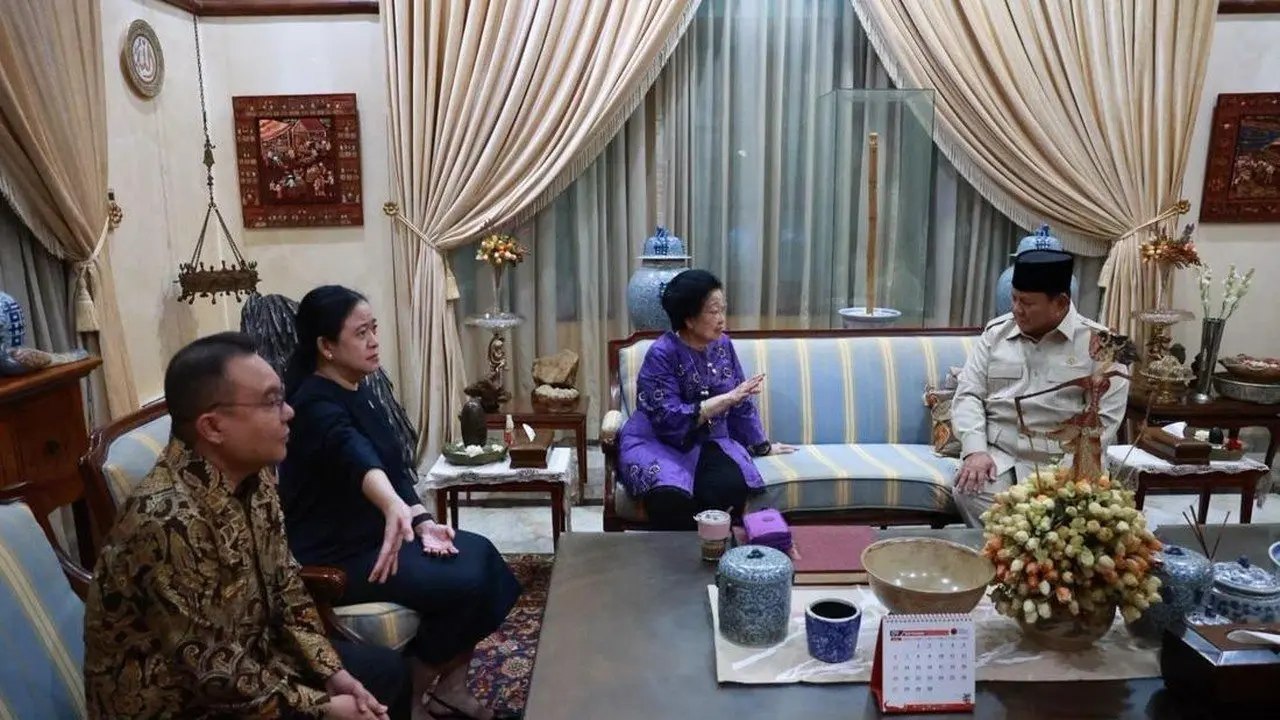 Puan Maharani Ungkap Pertemuan Akrab Prabowo dan Megawati di Tengah Urusan Kebangsaan