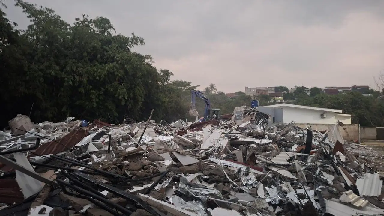 Satu Bangunan Klaster Mewah Lapas Cibinong Belum Dirobohkan