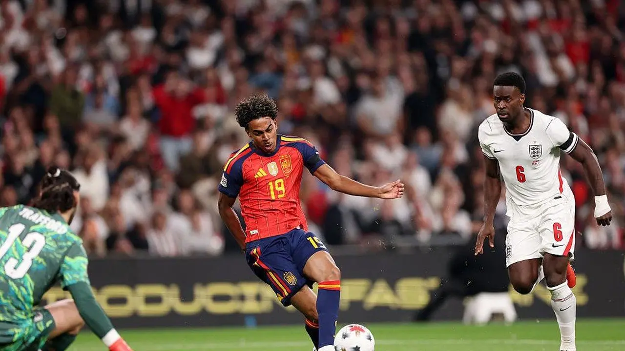 Spanyol Balikkan Keunggulan, Inggris Tumbang 2-3 di Wembley