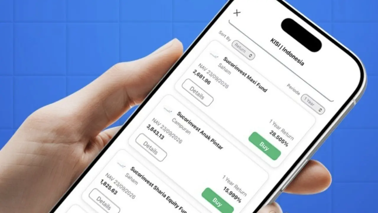 Sucor AM Perluas Jangkauan Investasi Reksa Dana Lewat Aplikasi iKISI