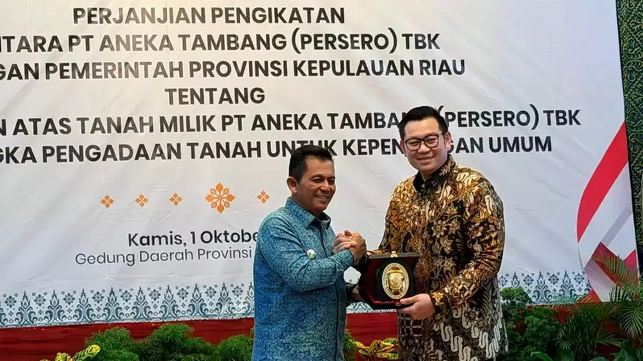 Antam dan Pemprov Kepri Bersinergi Bangun Taman Kota Kijang di Bintan