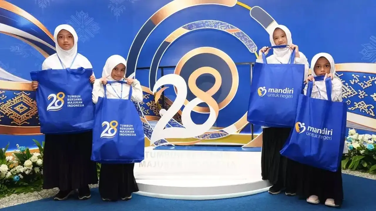Bank Mandiri Rayakan HUT ke-28 dengan Berbagi Manfaat Sosial