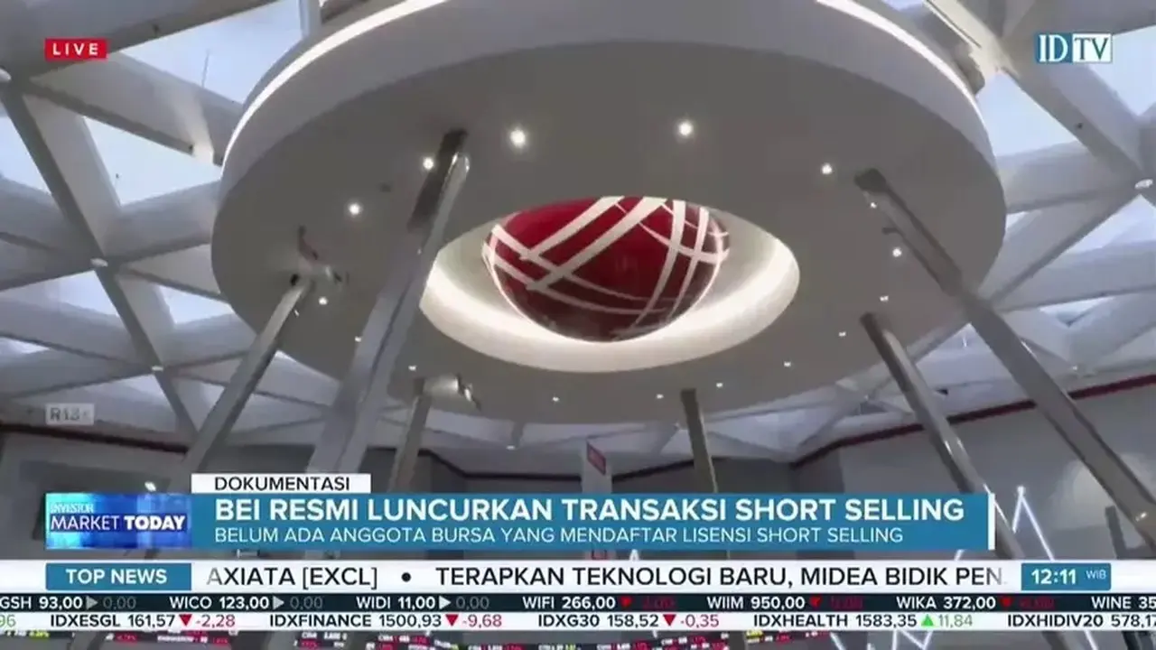 BEI Implementasikan Short Selling, Penasihat Investasi Harap Cakupan Lebih Luas