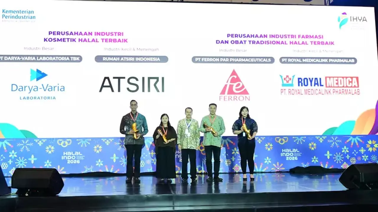 Darya-Varia Raih Penghargaan Industri Halal 2026, Bukti Komitmen Kualitas