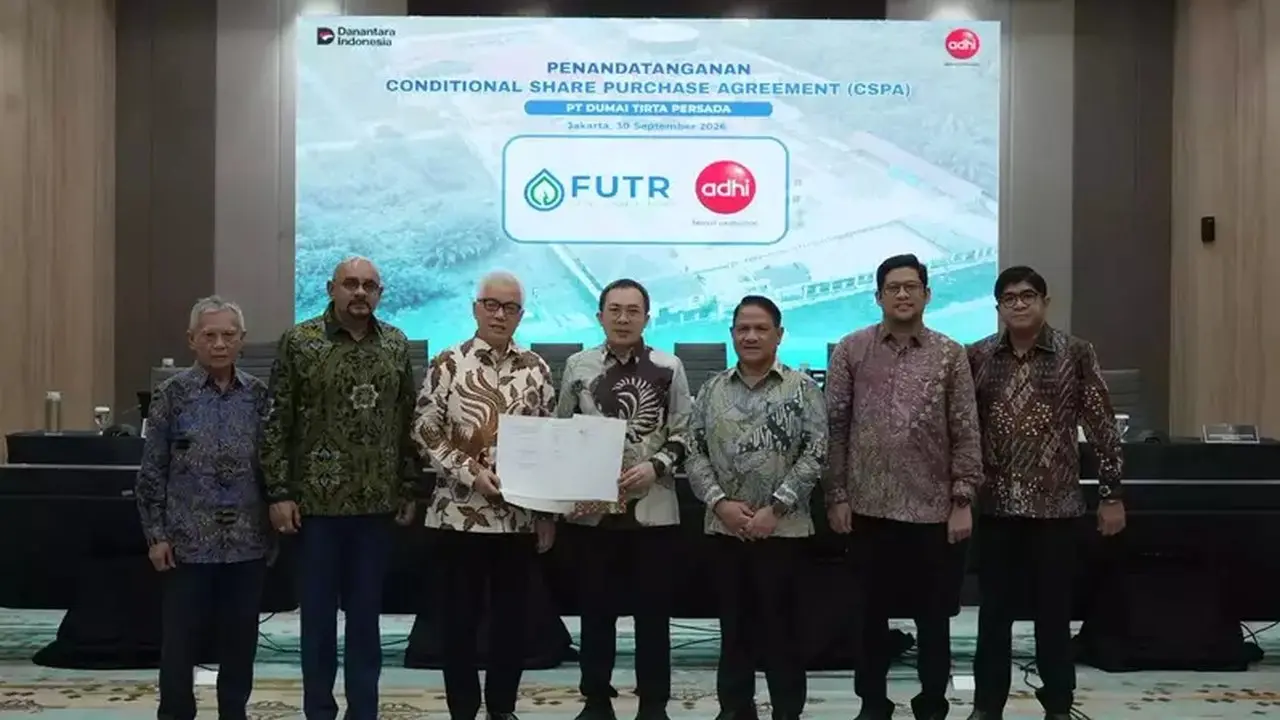 FUTR Ekspansi Bisnis ke Infrastruktur Air Bersih, Akuisisi 51% Saham Dumai Tirta Persada