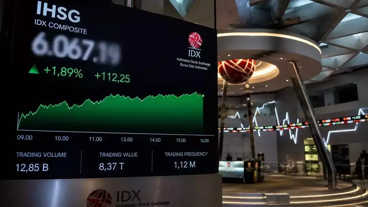 IHSG Dibuka Menguat di Awal Perdagangan, Lima Saham Catat Kenaikan Tertinggi