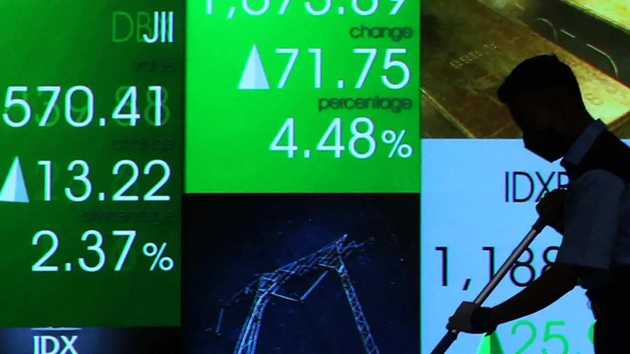 IHSG Ditutup Menguat ke 6.118, Sejumlah Saham Cetak Kenaikan Signifikan