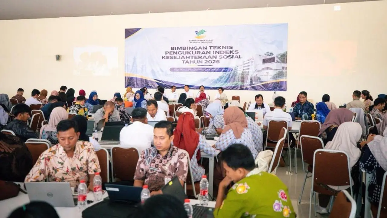 Kemensos Tingkatkan Pengukuran Kesejahteraan Sosial Lewat Bimtek IKESOS 2026