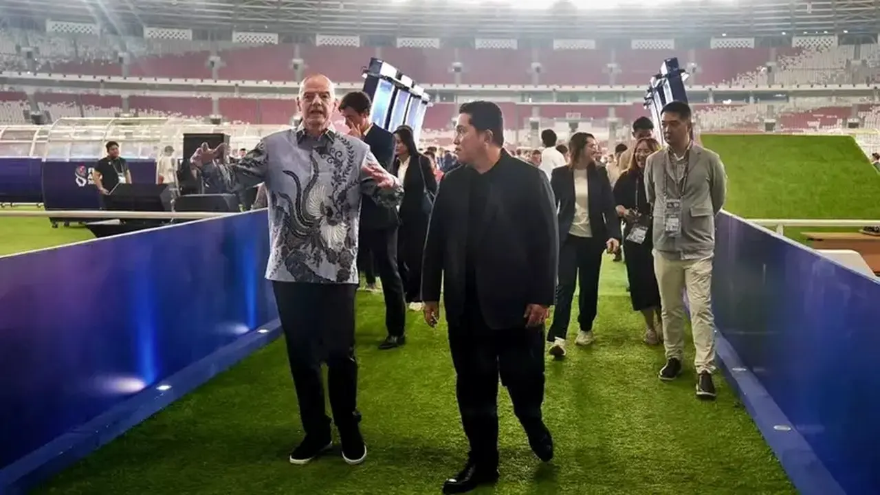Prabowo dan Presiden FIFA Saksikan Final ASEAN Cup 2026 di SUGBK