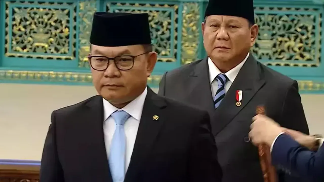 Prabowo Lantik Dudung Abdurachman Jadi Menko Polhukam Gantikan Djamari Chaniago