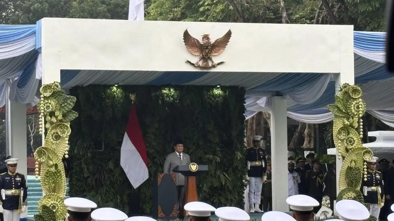 Prabowo Pimpin Peringatan Hari Kesaktian Pancasila di Lubang Buaya Bersama Gibran