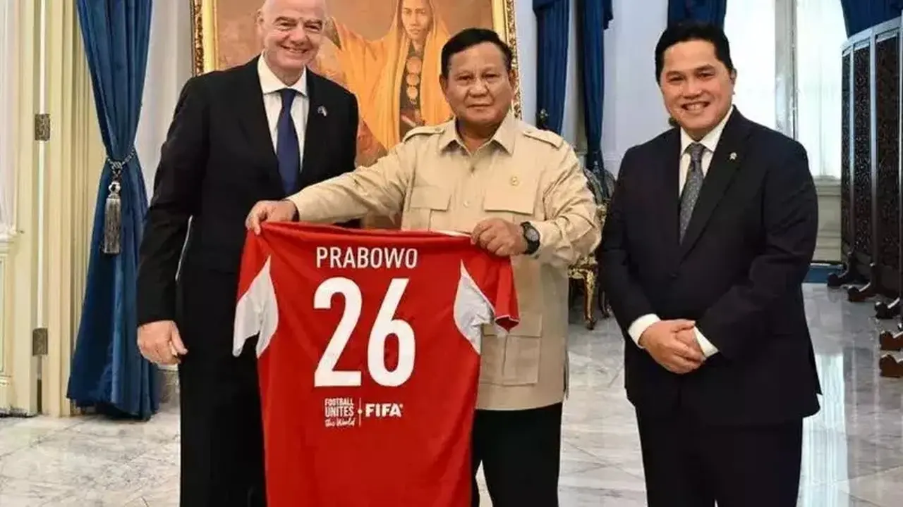 Presiden Prabowo Bertemu FIFA, Komitmen Dukung Sepak Bola Nasional
