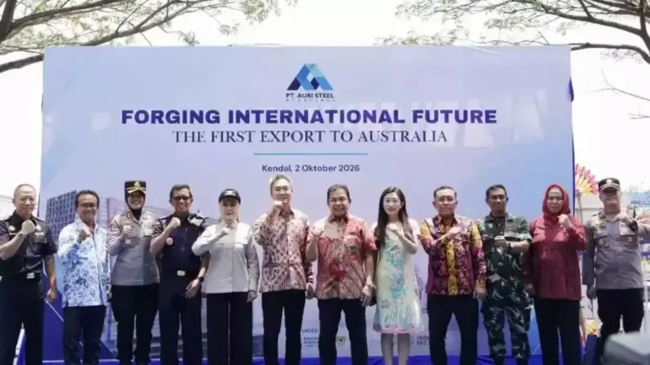 Produk Baja Kendal Tembus Australia, Bukti Daya Saing Industri Nasional