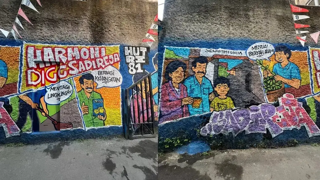 Semangat Gotong Royong Hidup dalam Lomba Hias Gapura Kemerdekaan