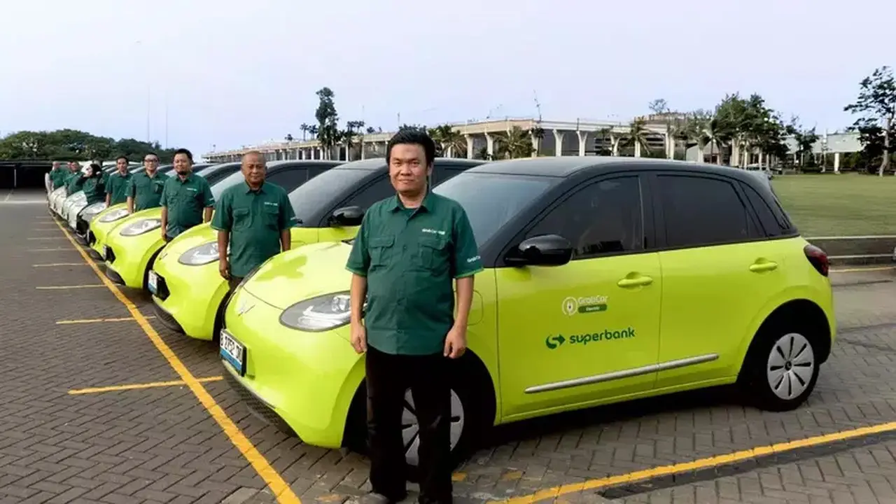 Superbank Dukung Grab, 200 Mobil Listrik Siap Meramaikan Jalanan
