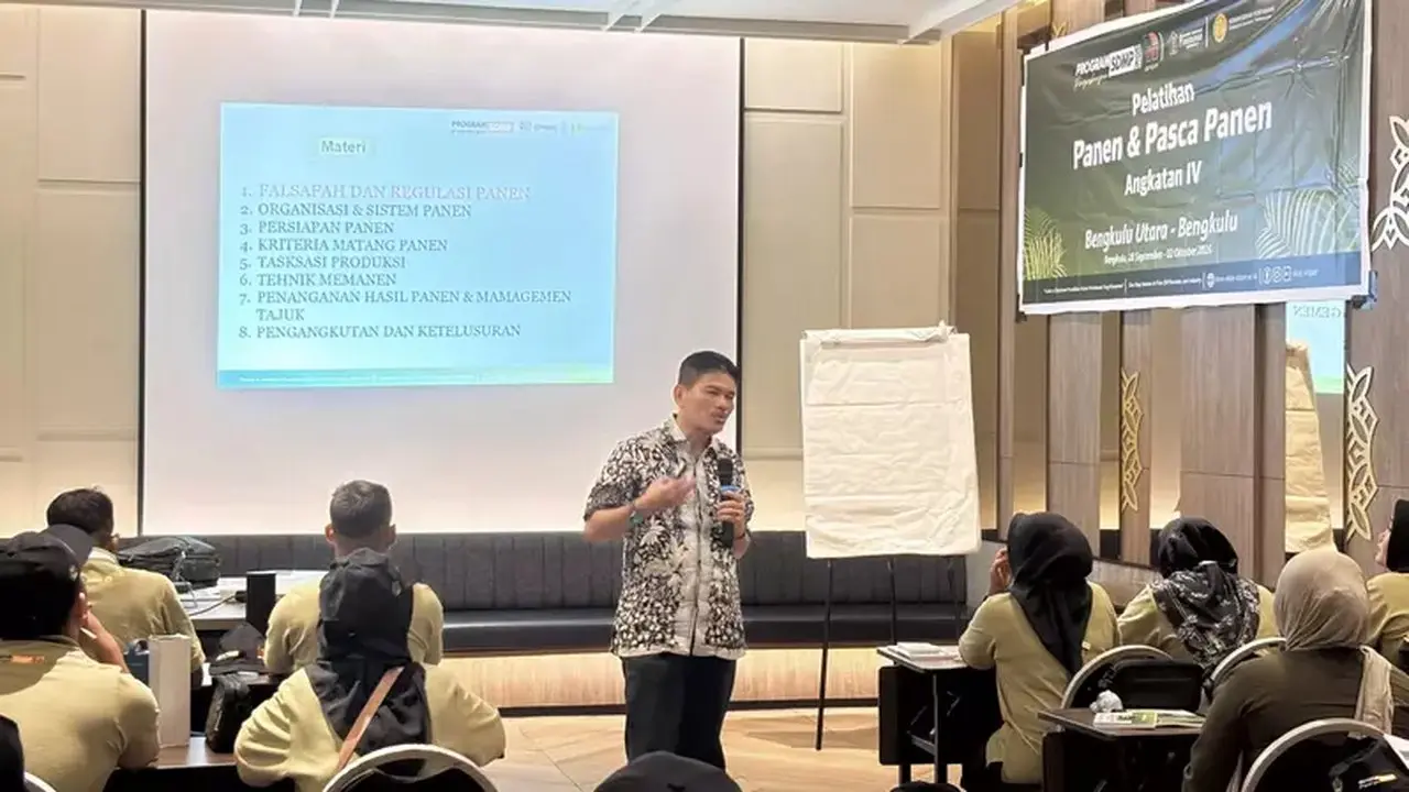 Tingkatkan Produktivitas Sawit, Pekebun Bengkulu Diberi Pelatihan GAP